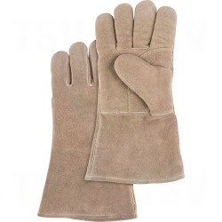 Welders' Premium Quality Foam Lined Gloves Size Large