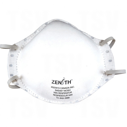 N95 Particulate Respirators Medium/Large Cup Without Valve N95 Box of 20
