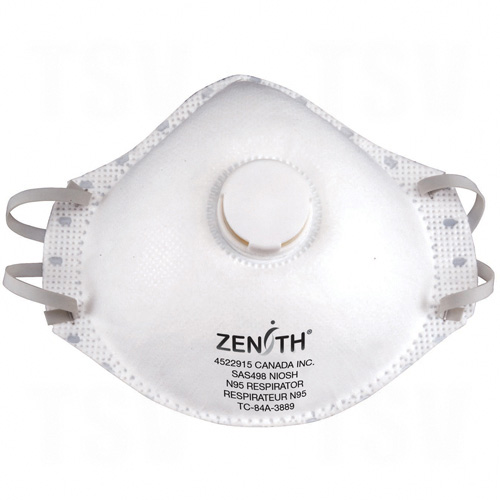 N95 Particulate Respirators Medium/Large Cup With Valve N95     