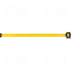 Build Your Own Crowd Control Barriers - Tape Cassettes Yellow None 7'      