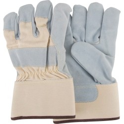 HPPE Lined Split Cowhide Cut Resistant Gloves Large (9) 10 Gauge HPPE EN 388 Level 5 Not Coated    