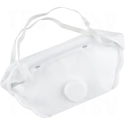N95 Particulate Flat Fold Respirator Medium/Large Flat Fold With Valve N95     