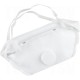 N95 Particulate Flat Fold Respirator Medium/Large Flat Fold With Valve N95     
