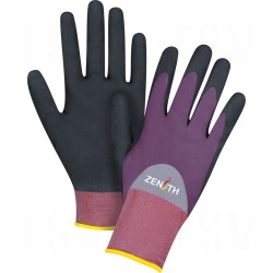 ZX-2 Premium 3/4 Nitrile and Nitrile Foam Palm Coated Gloves 2X-Large (11) 18 Nylon Nitrile Foam Nitrile Unlined    
