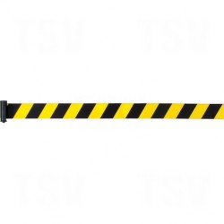 Build Your Own Crowd Control Barriers - Tape Cassettes Yellow None 7'      
