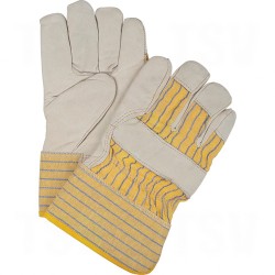 Thinsulate Lined Grain Cowhide Fitters Gloves Large Thinsulate Grain Cowhide Safety Rubberized    