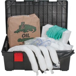31-Gallon Tool Box Spill Kits - Oil Only Bin 31 US gal. Stationary     