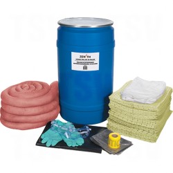 30-Gallon Spill Kits - Hazmat Drum 30 US gal. Stationary     