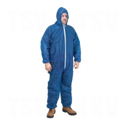 Polypropylene Coveralls Polypropylene 2X-Large Blue      