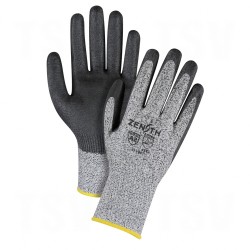 HPPE Polyurethane-Coated Gloves 2X-Large (11) 13 Gauge HPPE EN 388 Level 3 Polyurethane    