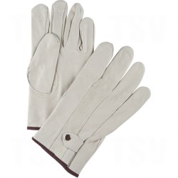 Grain Cowhide Ropers Gloves Large        