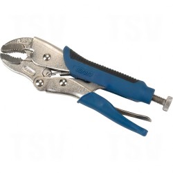 Locking Pliers - Curved Jaws With Wire Cutter O. A. Length 7