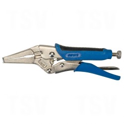 Locking Pliers - Long Nose With Wire Cutter O. A. Length 6