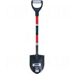 Heavy-Duty Round Point Shovels Blade Size 11 x 9