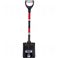 Heavy-Duty Square Shovels Blade Size 11 x 9