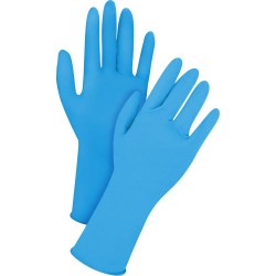 Disposable Gloves X-Large Latex 14-mil Powder-Free Blue