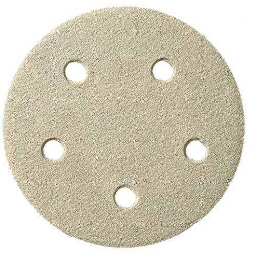 Sanding Disc 5" Diameter 5 Hole Pattern PSA Sticky Back PS33 Aluminum Oxide 180 Grit Klingspor 303363