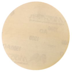 6" No Hole Velcro Aluminum Oxide 1500 Grit Sanding Disc