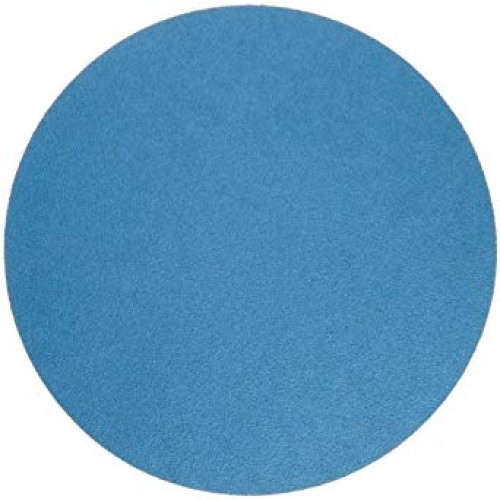 Sanding Disc 24" Diameter No Hole Blue Zirconia Alumina X-Weight Cloth Back PSA Sanding Disc 40 Grit