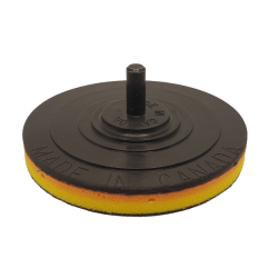 Back Up Pad Velcro 3" Diameter 1/4" Shank (Firm)