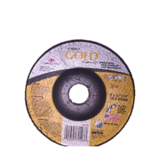 Grinding Disc Gold 5" x 1/4" (6mm) x 7/8" for Stainless Steel Carborundum 70193 5" Grinding Discs