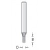107R4-5M Straight Bit Plunge Flute 5mm Diameter 7/16" Length 1/4" Shank Straight Bits