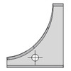 Insert Roundover Knife R=30 Dimar 3108930 Corner Round & Convex Cutters