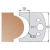 #061 50mm Knives For MPC Multi Profile Cutter (Set of 2) Dimar 3306150 Multi-Profile Cutters