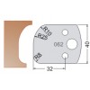 #062 40mm Knives For MPC Multi Profile Cutter (Set of 2) Dimar 3306240 Multi-Profile Cutters