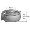 ##Multiprofile Cutter 40mm x 1-1/4" Bore Dimar 7710617 Multi-Profile Cutters