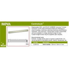 Centrolock Carbide 130x16x3 Dimar CCEN130 Centrolock Knives