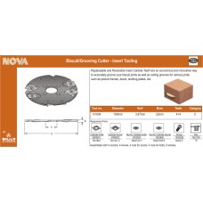 Dimar Nova Replaceable Carbide CutterK1004 Biscuit Cutters