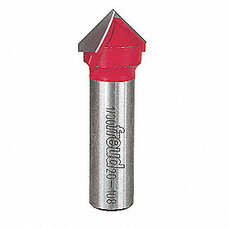 20-108 V-Groove Bit 3/4" Diameter 1/2" Shank