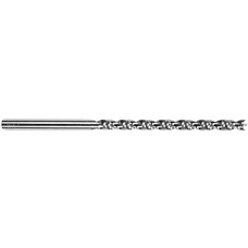 21/64" Diameter Lipped HSS Brad Point Drill Bit Extra Long Length Fast Spiral Brad Point Drills