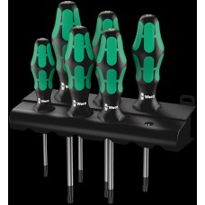 367/6 TORX® BO Kraftform Plus screwdriver set and rack 6-Piece Screwdrivers