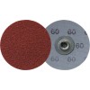 Socatt Quick Lock Disc 2" CS412Y Aluminum Oxide 50 Grit Klingspor 295198 Socatt (Quick-Lock) Discs