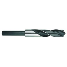 *80056 List No. 424R - 11/16 1/2 Straight High Speed Steel Black & Silver Made In U.S.A. Prentice - Silver & Deming - 1/2" Shank - Reduced Shank