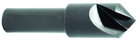 3/8" Single Flute 82 Degree 1 Flute High Speed Steel Black Made In U.S.A.
