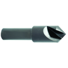 25635 - 1-1/2 Single Flute 90 Degree 1 Flute High Speed Steel Black Made In U.S.A. Single Flute