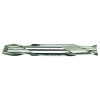 List No. 4581 - 9/16 2 Flute 5/8 Shank Double End Center Cutting Cobalt Regular Length Bright Made In U.S.A. Standard Shank