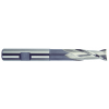 List No. 1899 - 1/2 2 Flute 1/2 Shank Single End Center Cutting High Speed Steel Extended Length Bright Made In U.S.A. Standard Shank