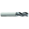 List No. 5985 - 3/16 3 Flute 3/16 Shank HPE High Performance End Mills Single End Center Cutting/Corner Radius .010-.015 Carbide Regular Length AlTiN Made In U.S.A. Variflute High Performance