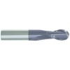 List No. 5963T - 10.00mm 2 Flute 10.00mm Shank Single End Ball Center Cutting Carbide Regular Length ALTiN Made In U.S.A. Metric