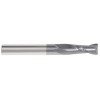 List No. 5967T - 1/8 2 Flute 1/8 Shank Single End Center Cutting/Corner Radius .015 Carbide Regular Length ALTiN Made In U.S.A. Regular Length