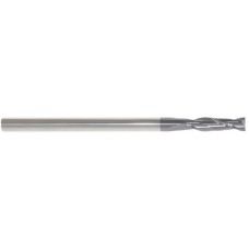 List No. 5950T - 3/8 2 Flute 3/8 Shank Single End Center Cutting Carbide Extended Length ALTiN Made In U.S.A. Regular, Long & Extra Long