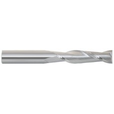 List No. 5954 - 1/8 2 Flute 1/8 Shank Single End Center Cutting Carbide Long Length Bright Made In U.S.A. Regular, Long & Extra Long