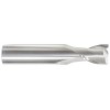 List No. 5973 - 1/32 2 Flute 1/8 Shank Single End Center Cutting Carbide Stub Length Bright Made In U.S.A. Stub Length