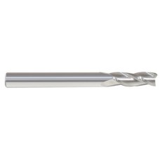 List No. 5941 - 1/16 3 Flute 1/8 Shank Single End Center Cutting Carbide Regular Length Bright Made In U.S.A. Square End