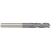 List No. 5941T - 1/4 3 Flute 1/4 Shank Single End Center Cutting Carbide Regular Length ALTiN Made In U.S.A. Square End