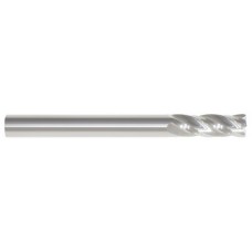 List No. 5968 - 1" 4 Flute 1" Shank Single End Center Cutting/Corner Radius .045 Carbide Regular Length Bright Made In U.S.A. Regular Length